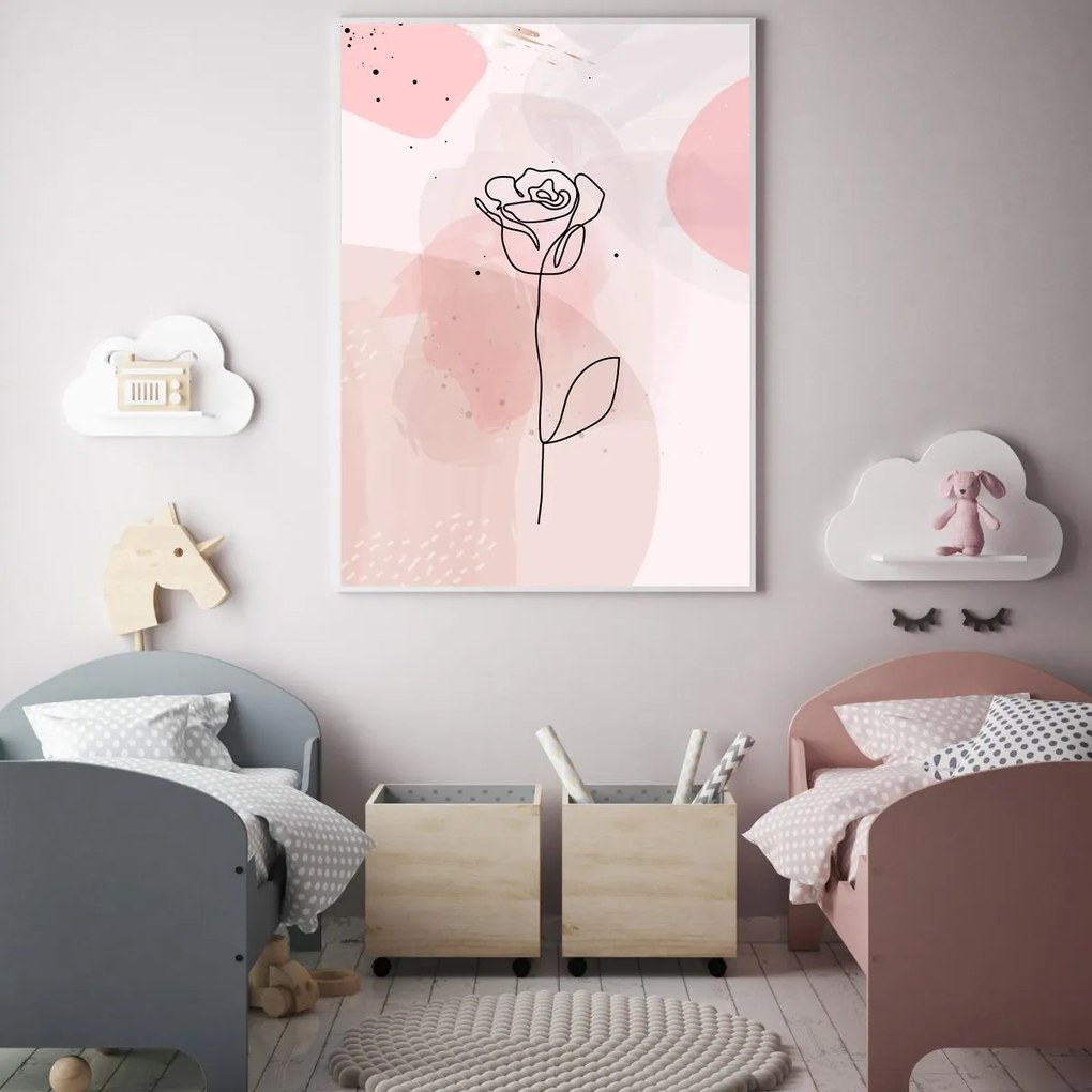 Poster - Trandafir (A4)