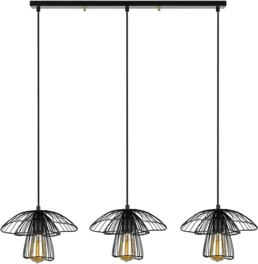 Lustra  negru homs ro11214