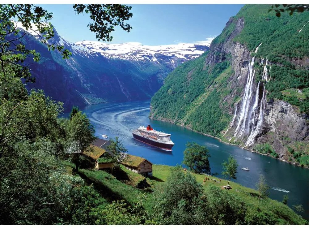 PUZZLE FIORD NORVEGIAN 1000 PIESE DESIGN NOU - RAVENSBURGER (RVSPA00475)