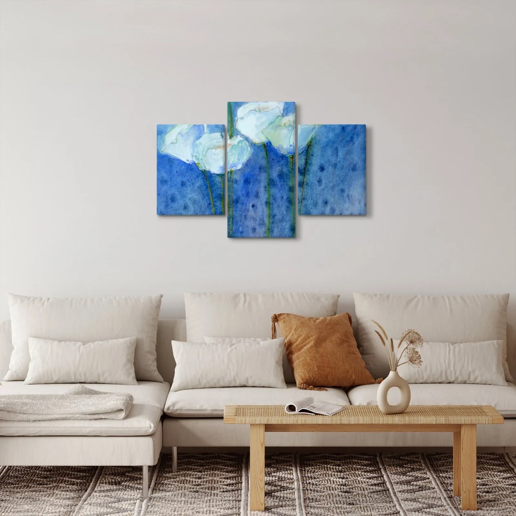 Tablou - Lalele albe (90x60 cm)