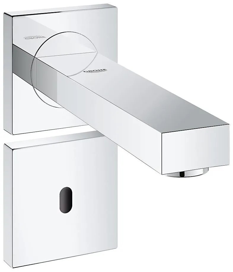 Baterie electronică cu senzor infraroșu GROHE EUROCUBE E, crom lucios - 36442000