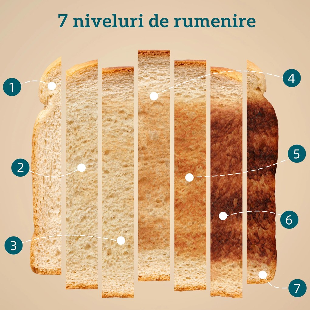 HOMCOM Set Fierbător Electric 2200W 1.7L și Prăjitor Dublu 7 Nivele Alb | Aosom Romania