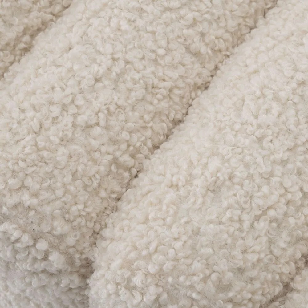 Bancheta design LUX Bente, faux shearling 115492 HZ