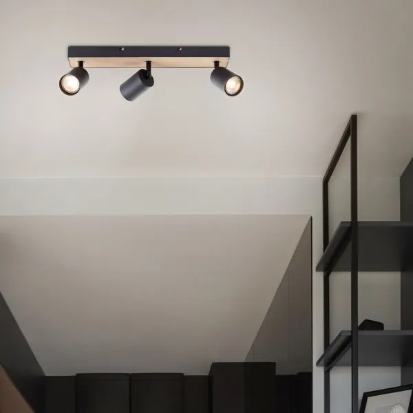 Spot LED Brilliant MARTY 1xGU10/5W/230V d. 10,5 cm negru