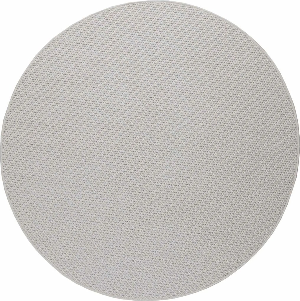 vidaXL Covoare de zonă Rotund LUGO Crem Ø 160 CM Poliester