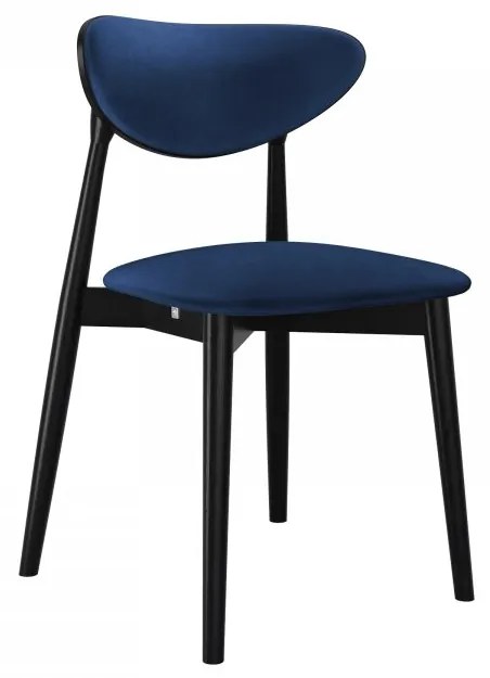 Scaun sufragerie KD 65 C (Negru + albastru) . 1103474
