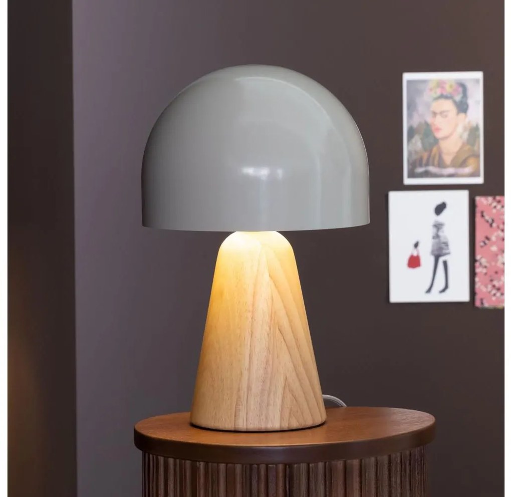 Lampă de masă Brilliant NALAM 1xE14/40W/230V bej/ash