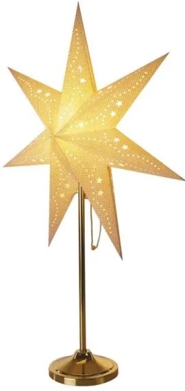 Decorațiune de Crăciun 1xE14/25W/230V d. 45 cm aurie