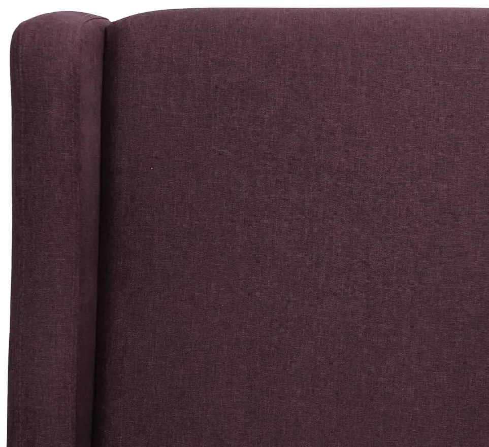 Fotoliu de masaj rabatabil electric, violet, material textil 1, Violet