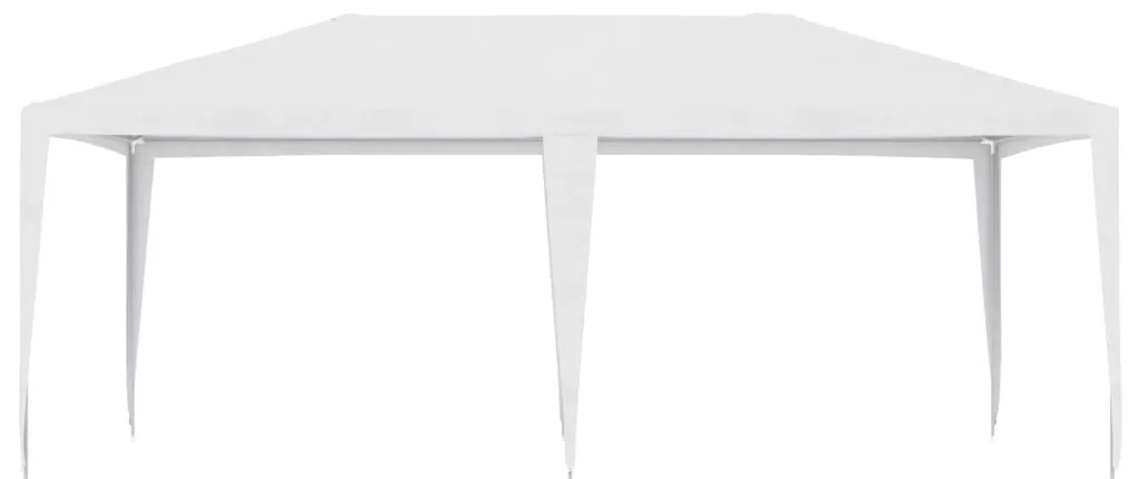 Cort de petrecere, alb, 4 x 6 m