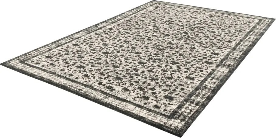 Covor gri antracit din lână 200x300 cm Agnus Classic – Agnella