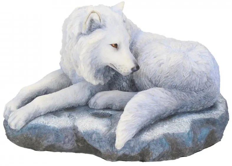 Statueta lup Gardianul Nordului 19.5 cm Lisa Parker