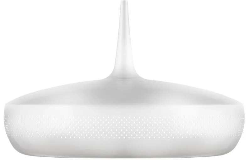Abajur metalic design retro Clava Dine, Matt White