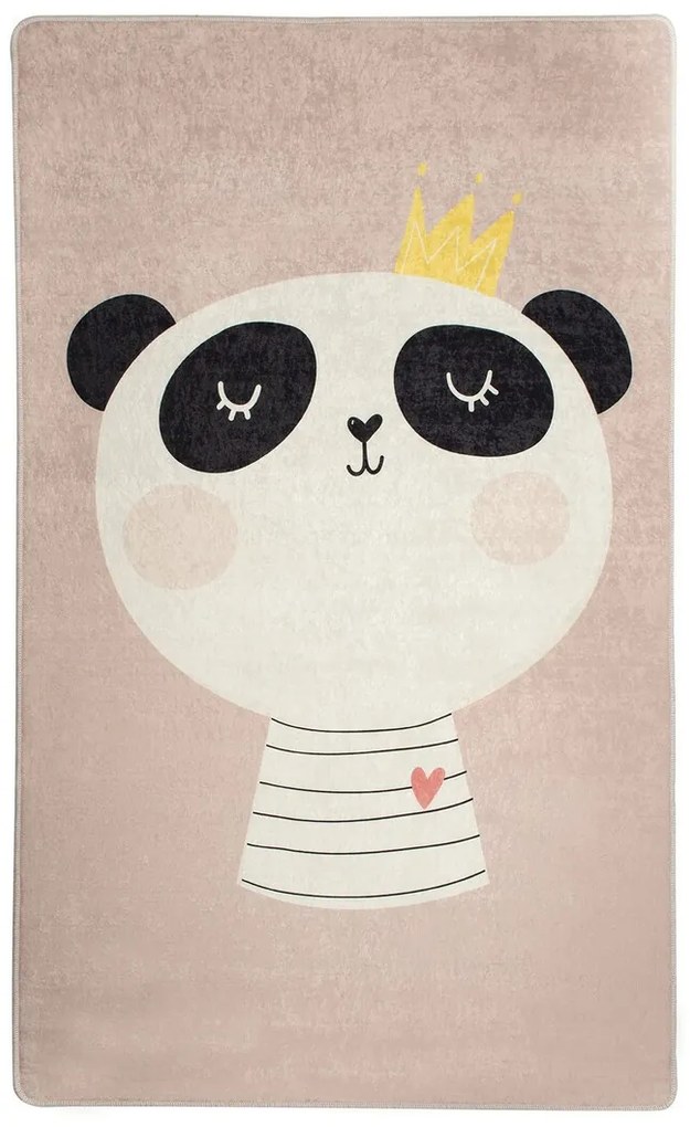 Covor, King Panda, 100x160 cm, Multicolor