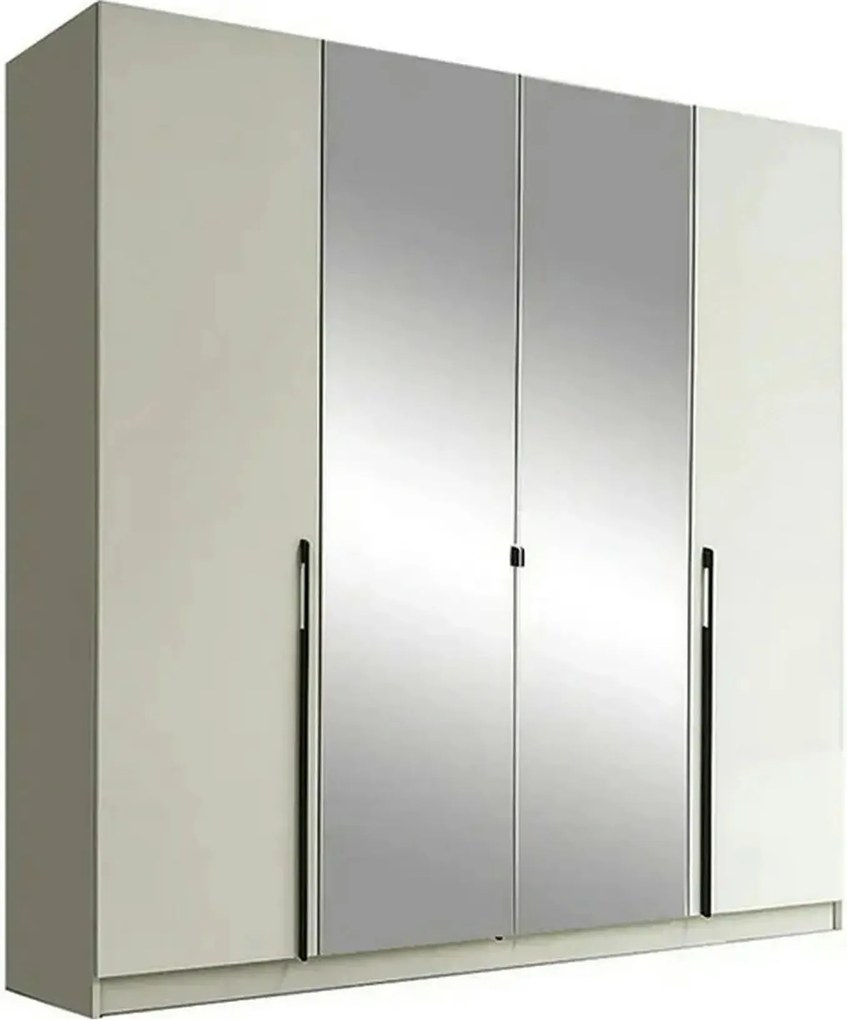 Dulap garderoba hol DENVER DEN2, casmir, PAL, cu 4 usi, 200x59x215 cm