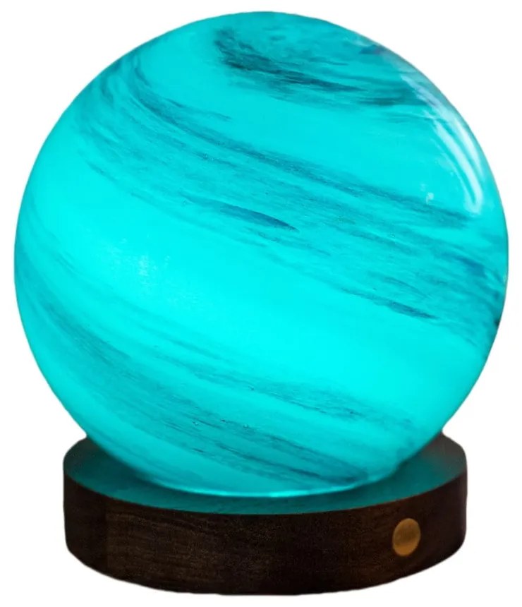 Decorațiune luminoasă maro/în culoare naturală închisă cu USB ø 8 cm Polar Cloud – Gingko