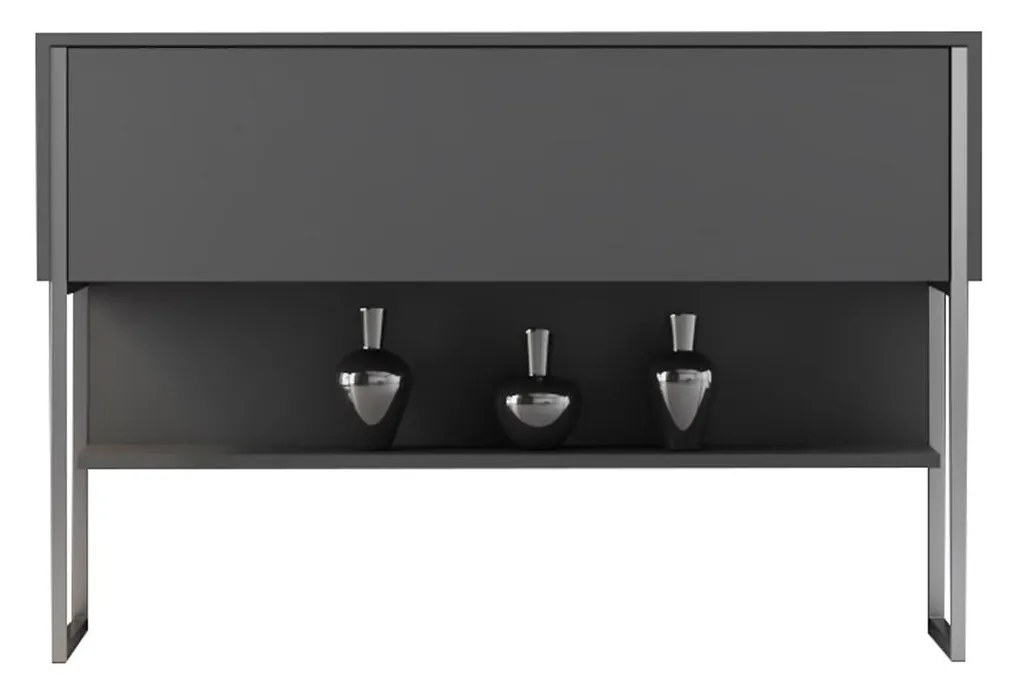Măsuță consolă Luna 4 (Argintiu + antracit) . 1102311