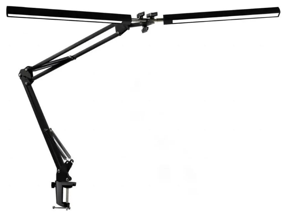 Lampă LED de masă cu clemă 2xLED/10W/230V 2800-6800K