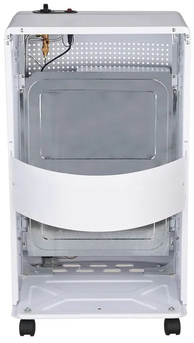 Juskys Încălzitor pe gaz 42x36x73 cm - alb