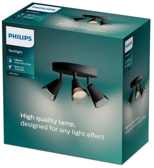 Spot Philips CLEFT 3xGU10/5W/230V