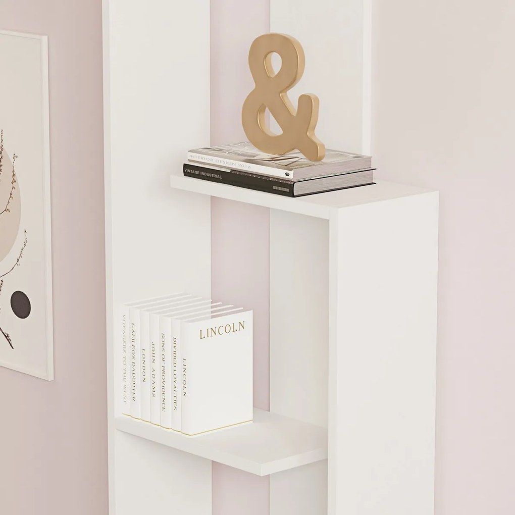 Bibliotecă Wand White