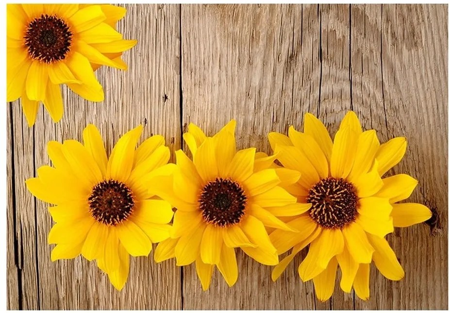 Covoraș din vinilin Flower, 52 x 75 cm