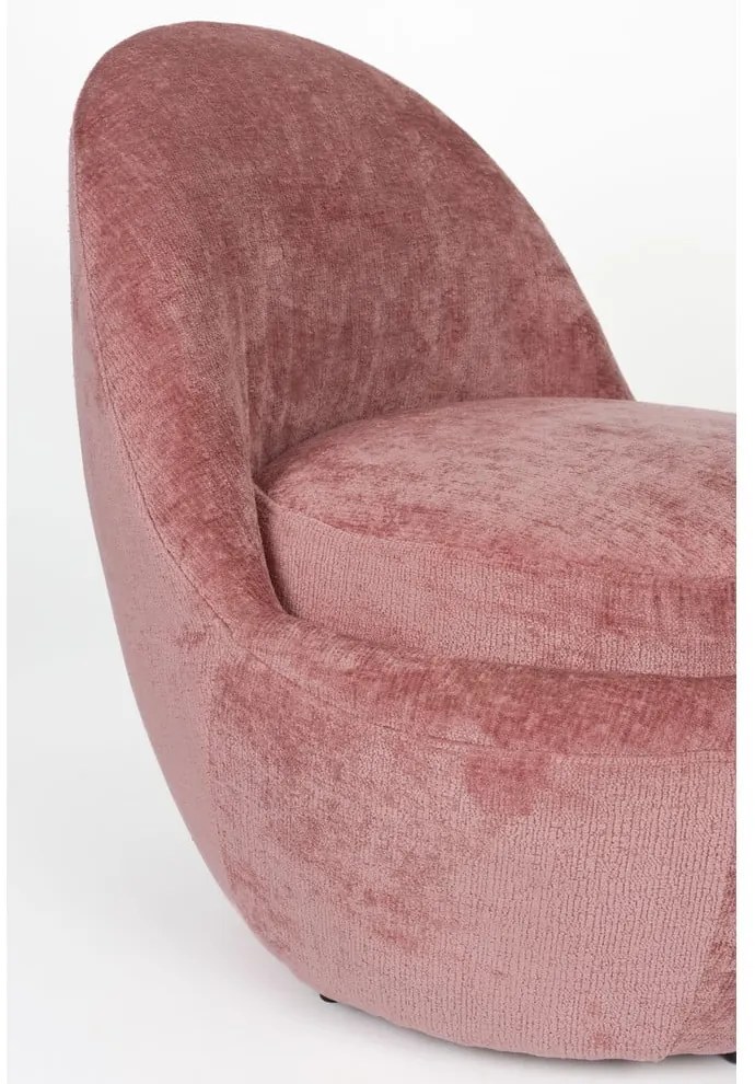 Fotoliu roz Nash – White Label