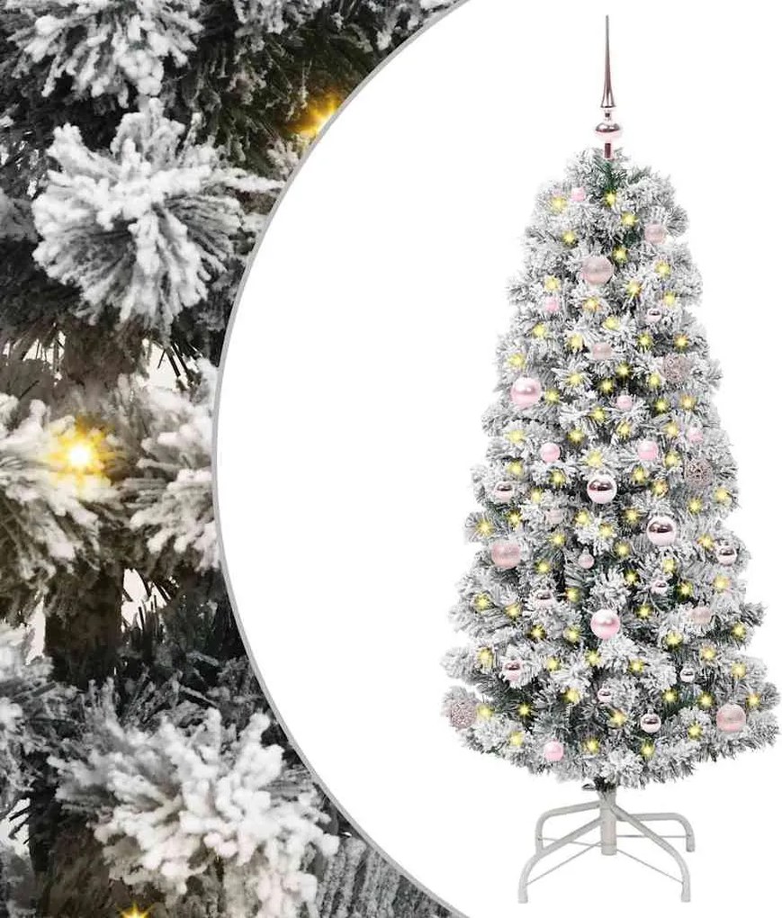 vidaXL Brad de Crăciun artificial cu ramuri articulare 150 cm