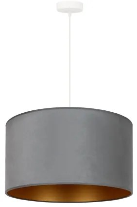 Lustră pe cablu VELVET 1xE27/40W/230V verde-mentă/aurie Brilagi