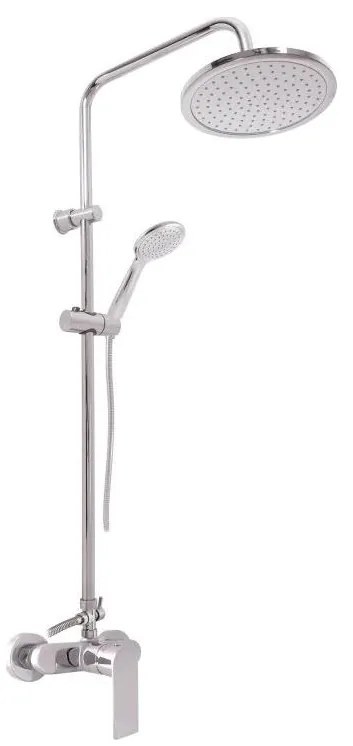 RAV Slezák NL182.5/7 - Set de duș cu baterie NIL, crom lucios