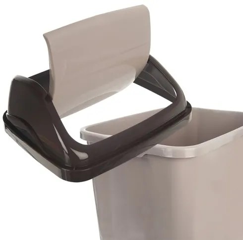 Coș de gunoi Orion Vittario, 16 L  maro