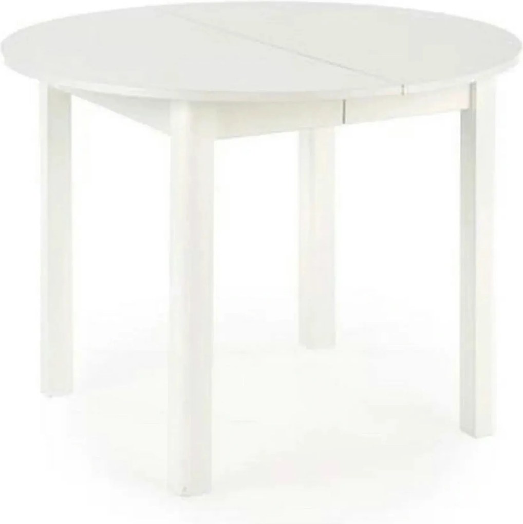 Masa extensibila RINGO, alba, 102/142x102x76 cm