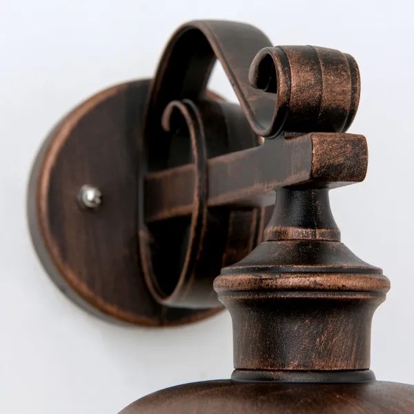 Lampă de perete de exterior Orion AL 11K/360.01 KENZO 1xE27/100W/230V IP44 bronz/patină