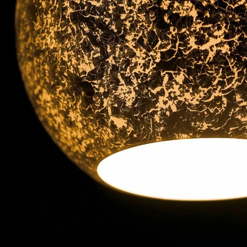 Aplica cu abajur din sticla aurie Vanity I-VANITY/AP ORO FE