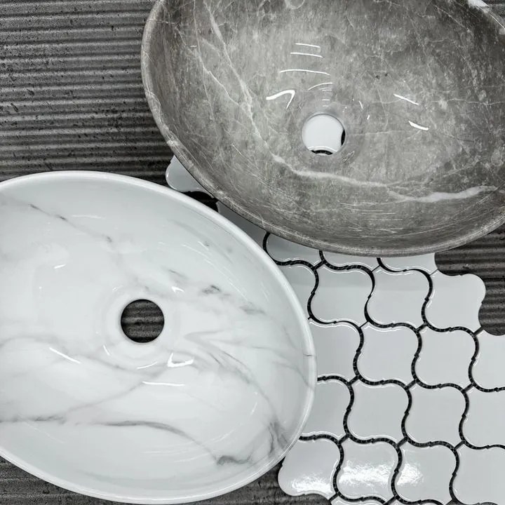 Lavoar pe blat Rea Sofia Mini Grigio