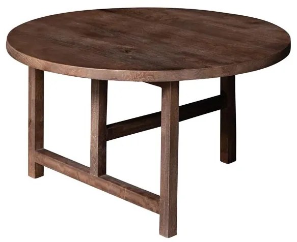 Masuta de cafea, rotunda, din lemn de mango, Treport