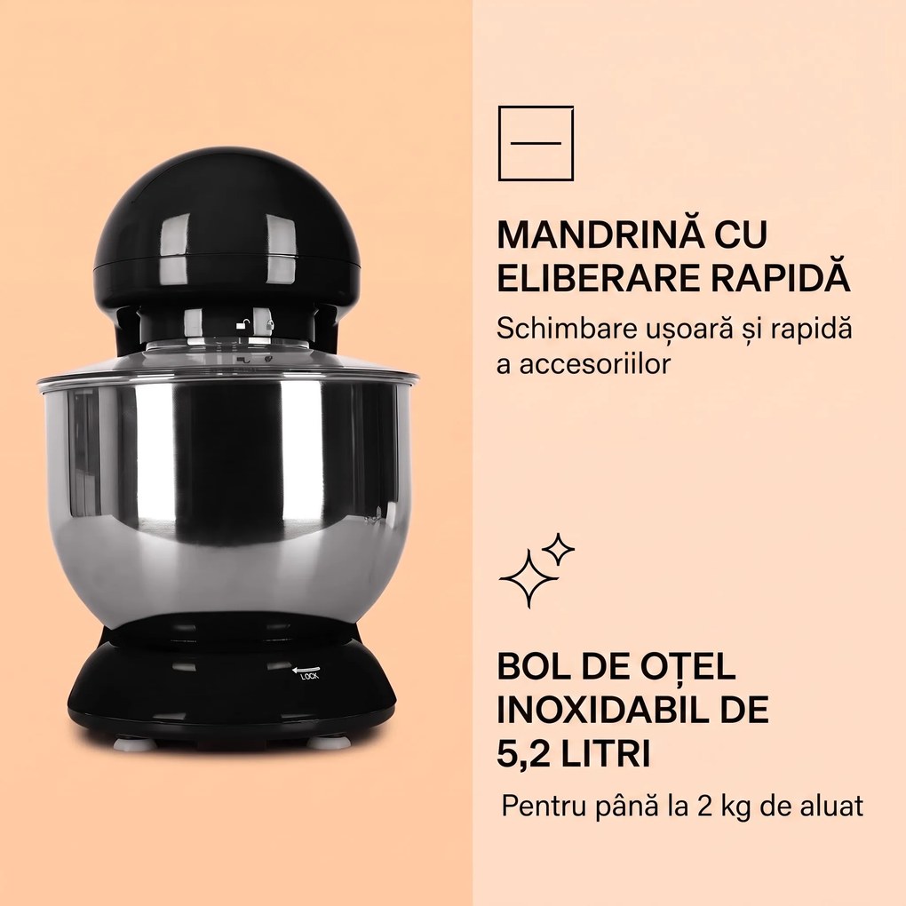 Klarstein Bella, robot de bucătărie, 1800 W, 5,2l