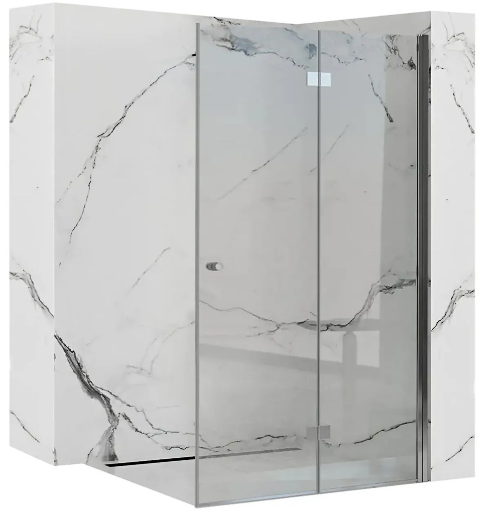 Usa pliabila de dus Fold N2 Modul Negru 90cm, Rea