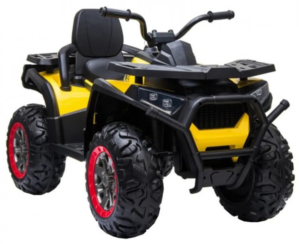 ATV Electric cu acumulator pentru copii NOVOKIDS™ Desert Rider , Cu faruri luminoase, Roti din Cauciuc EVA, 3-12 ani , max 50 kg , 2 Baterii de 12V,