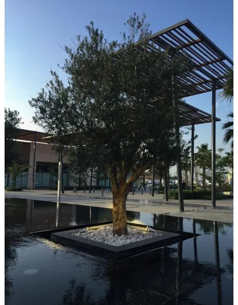 Lampă de exterior 1xGU10/7W/230V IP54 Zambelis E310