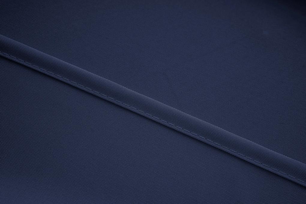 Draperie albastru închis OXFORD 140x250 cm Agatat: Inele metalice