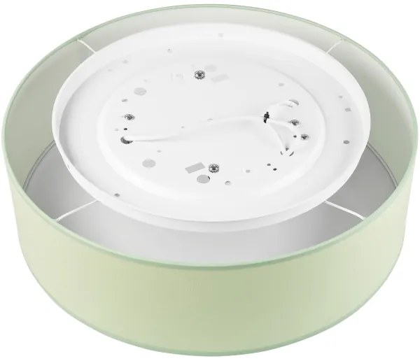 Plafonieră SIRJA PASTEL DOUBLE 4xE27/15W/230V d. 45 cm verde