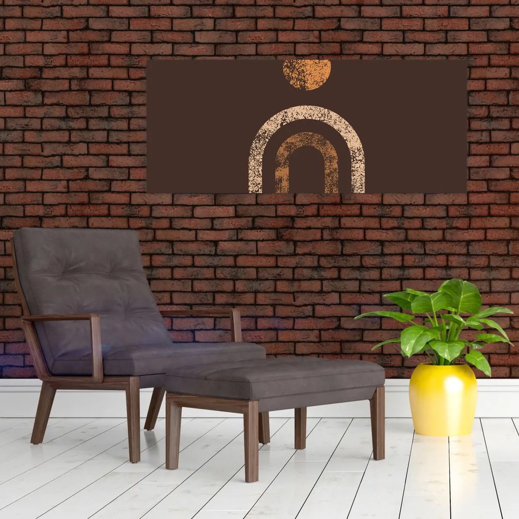 Tablou - Arce portocalii N⁰1 (120x50 cm)