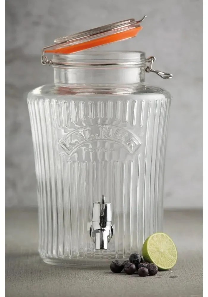 Dozator băuturi cu robinet Kilner Vintage, 5 L