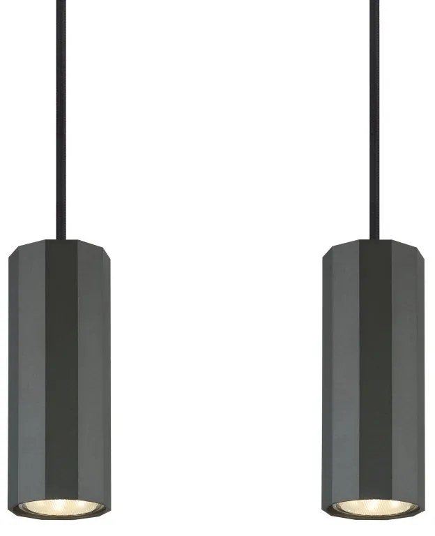 Lustra suspendata stil minimalist JAMES 4L gri