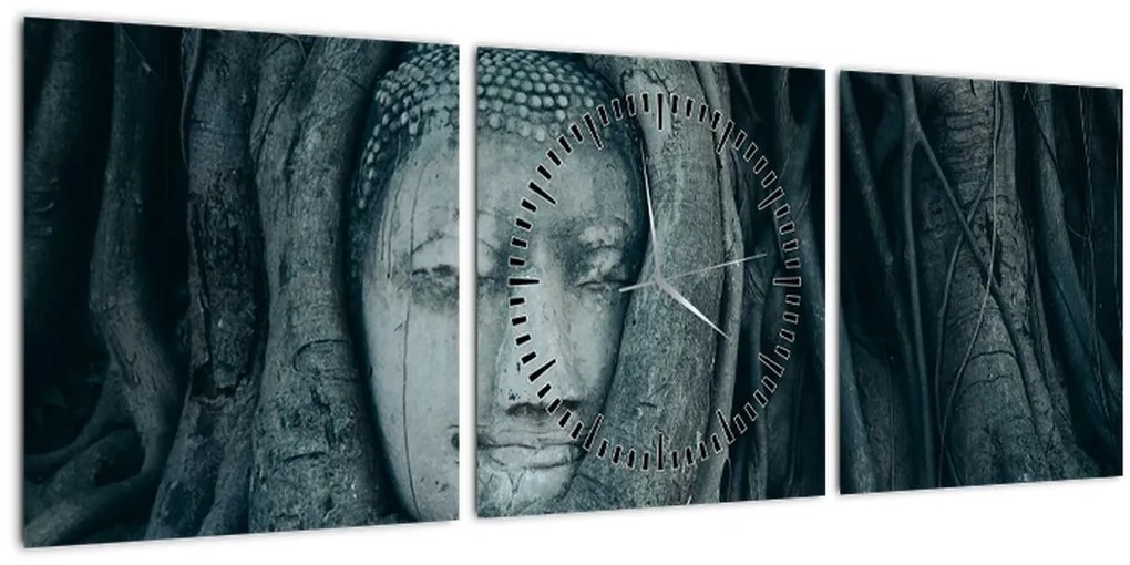 Tablou - Fața Thailandeză (cu ceas) (90x30 cm)