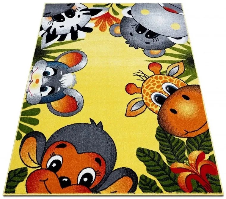 Covor Pentru Copii Kolibri Animalute 11058