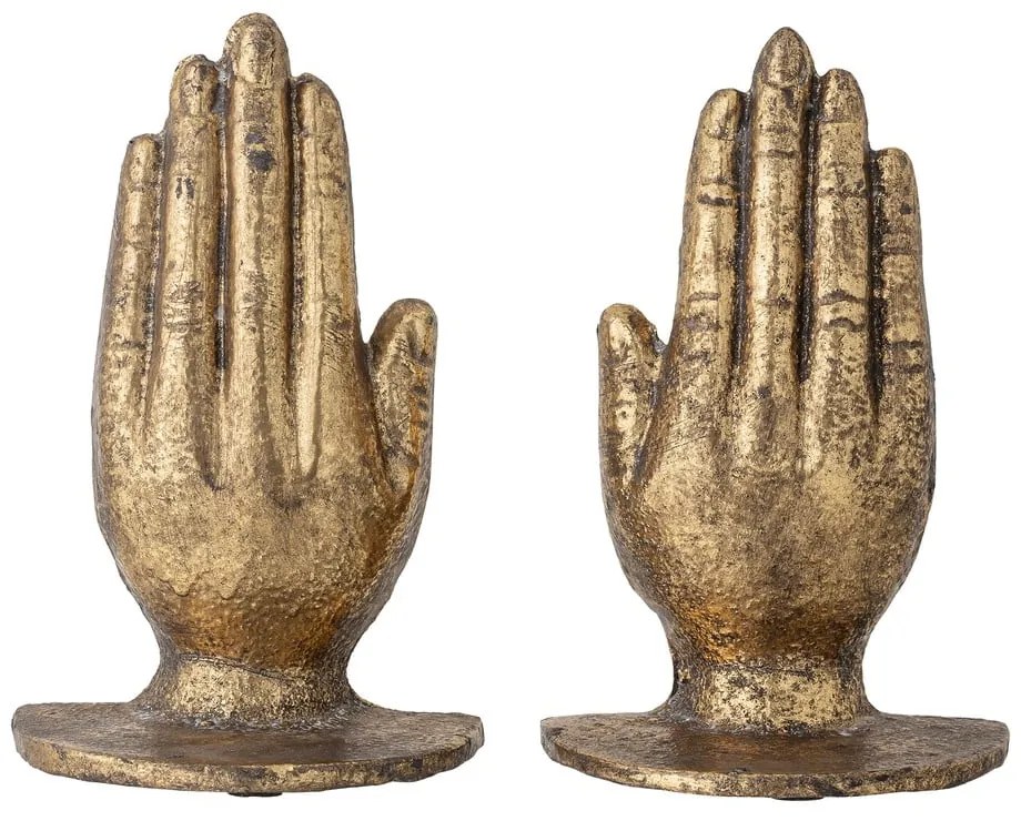 Set 2 suporturi de cărți din metal Bloomingville Anders, înălțime 18 cm