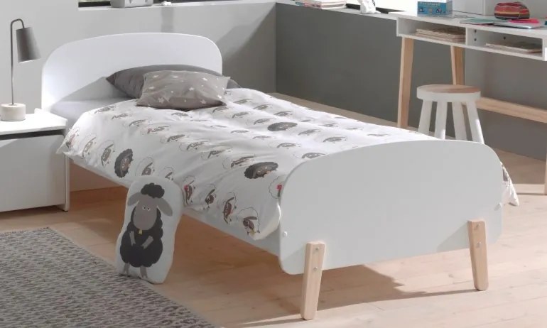 Set KIDDY format dintr-un Pat copii (90x200) și o noptieră.