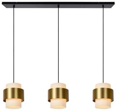 Lustră pe cablu Lucide 45497/03/02 FIRMIN 3xE27/40W/230V auriu